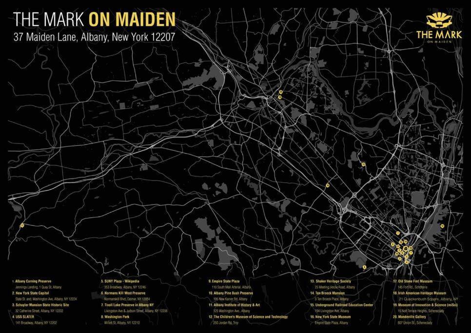 Downtown Albany 1 Bed + Workstation @ Maiden Lane Apartment Ngoại thất bức ảnh